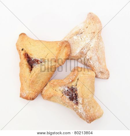 Traditional Jewish holiday food - Purim Hamantaschen