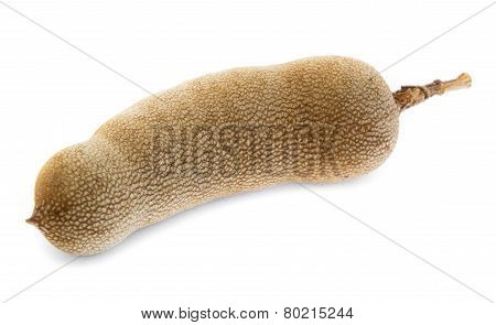 The Sweet Tamarind For Eating On White Background