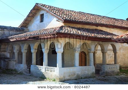 Chufut Kale vanha luola ratkaisu (crimea, Ukraina).