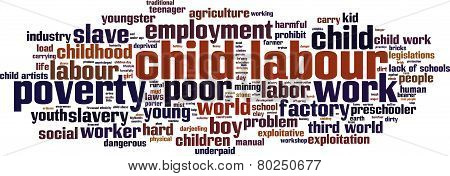Child Labour Word Cloud