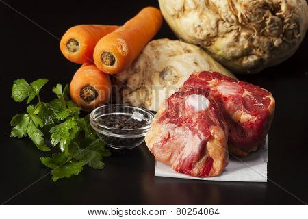 raw ox tail