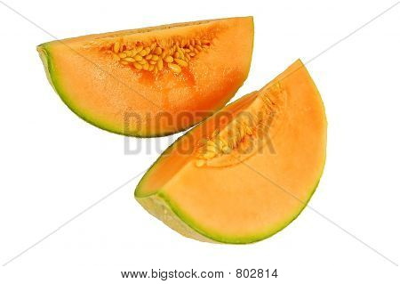 Melão cantaloupe.