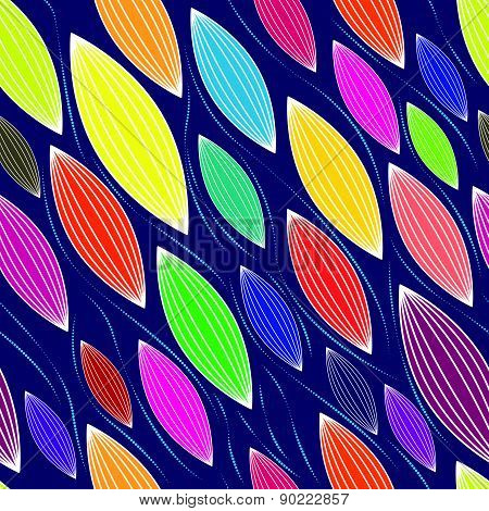 Abstract Colorful Vector, Seamless Background