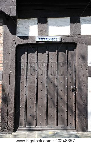 Rowleys House Door, Shewsbury.