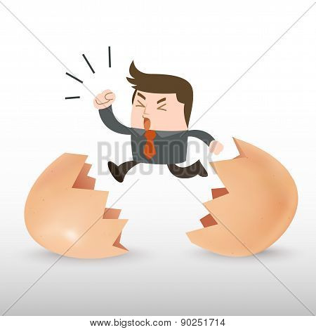 Dollar Icon With Egg