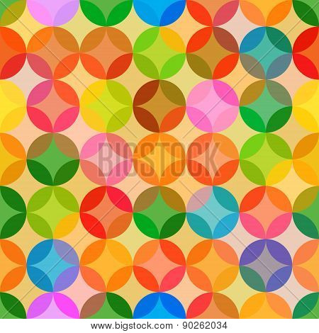 Abstract Seamless Pattern Background. Vector Illustration.