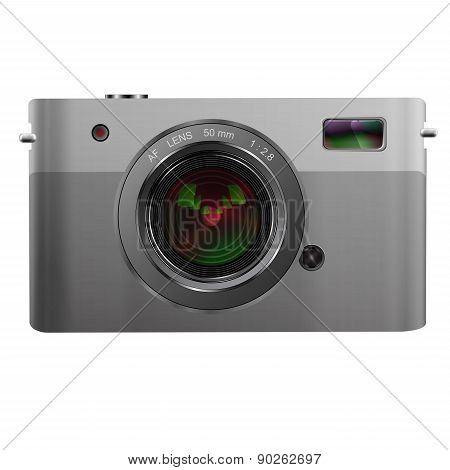 Photo Camera Isolated On White