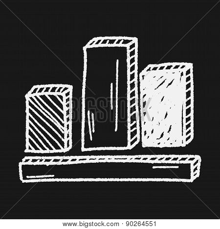 Bussiness Chart Doodle Drawing