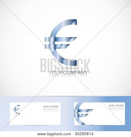 Euro Sign Money Symbol Logo