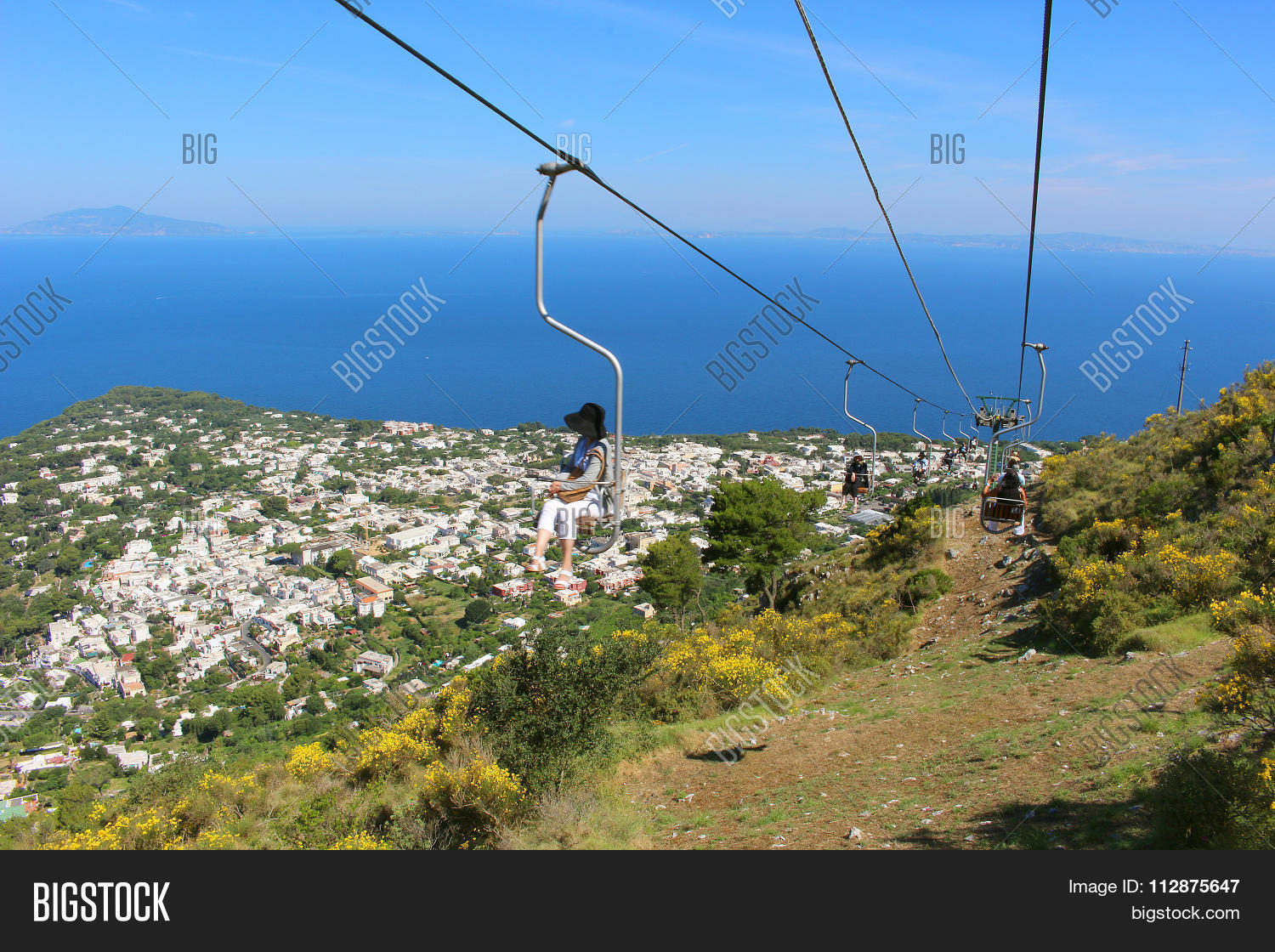 Capri Chairlift Mount Image & Photo (Free Trial) Bigstock