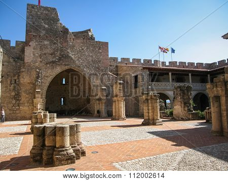Adrada Castle, Avila, Castilla Y Leon, Spain
