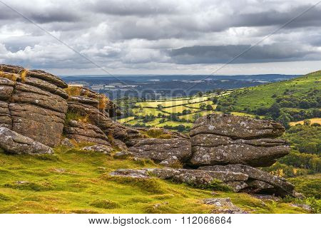 Landscape Of Land's End In Cornwall England