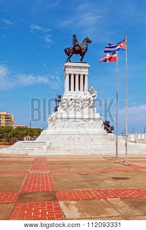 Statue Of General Maximo Gomez, Havana, Cuba
