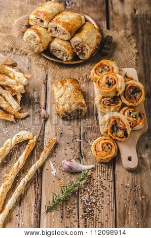 Sticks Puff Pastry