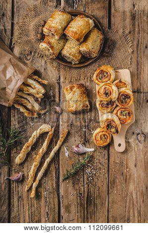 Sticks Puff Pastry