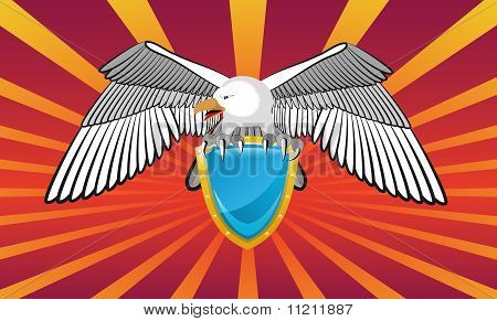 Emblem With An Eagle.