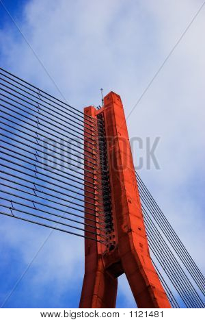 Červený kabel most