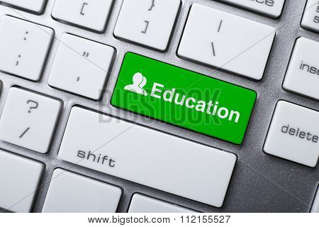 Education Button On Keyboard