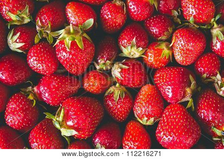 Fresh Strawberry toned Background