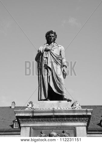 Schiller Statue, Stuttgart
