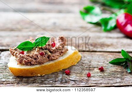 Paste From A Chicken Liver.