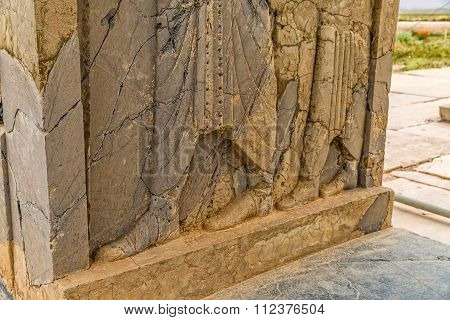 Pasargadae relief remains
