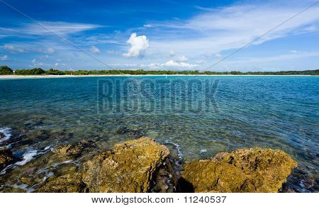 Cirkulær bugt nær Cabo Rojo