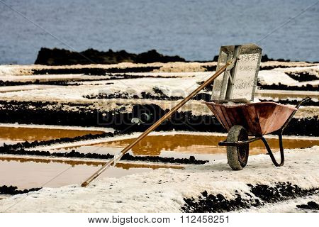 Salt Flats in the Canry islands