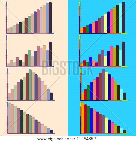 Colorful Charts And Graphs
