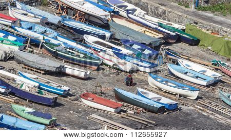 Boats Aground