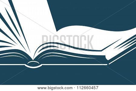 Background With Book
