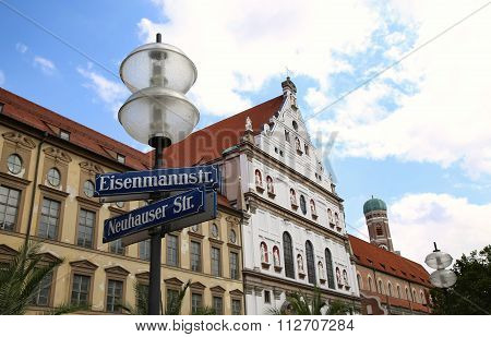 St. Michael's Church, Neuhauser Strasse In Munich, Germany