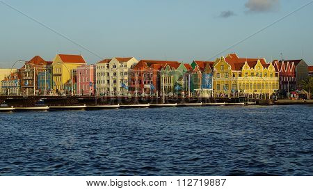 Queen Emma Pontoon Bridge in Curacao