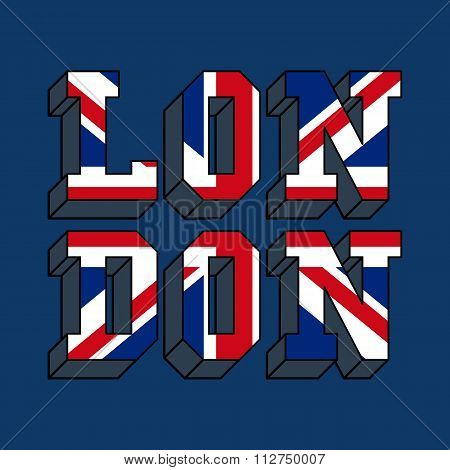 london typography, t-shirt graphics