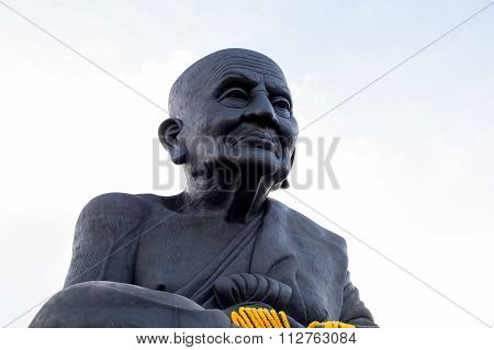 Hua Hin Thailand - Apr27 , 2015 : Statue Of Luang Pu Thuat  Are Buddha The Largest In The World At H
