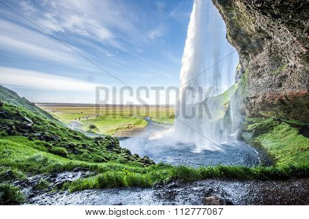 Seljalandsfoss waterfall