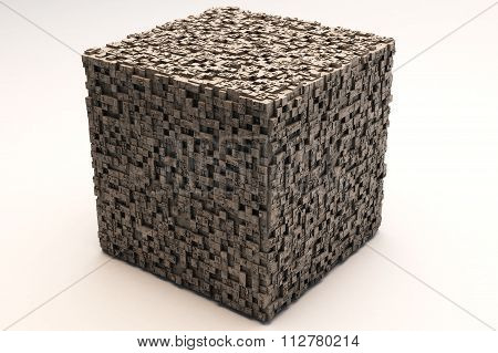 Mysterious Greeble Cube