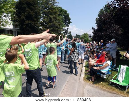 Young Americans in 4th of July Parade