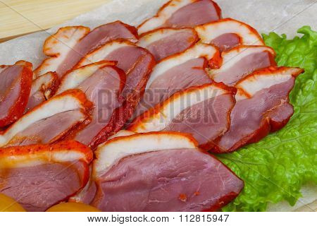 Cliced Duck Breast