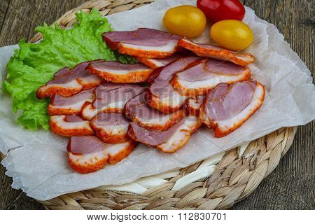 Cliced Duck Breast