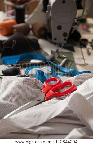 In A Tailor Shop