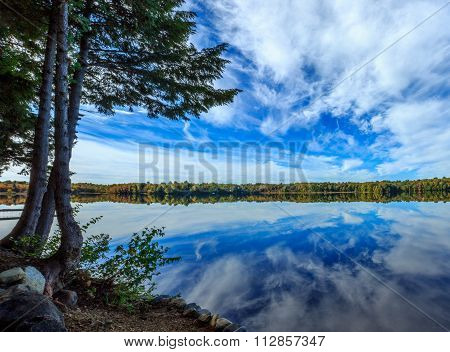 Blue Sky Reflection