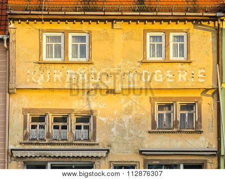 Old Facade In Bad Frankenhausen