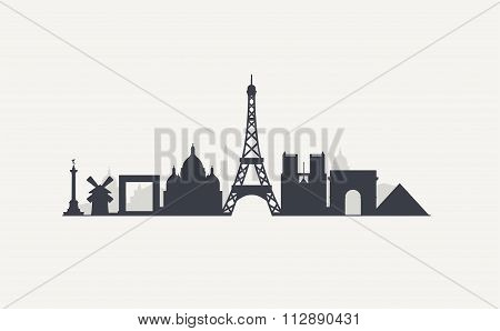 Paris skyline