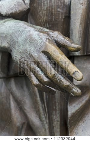 Hannover , The göttinger seven in hannover niedersachsen