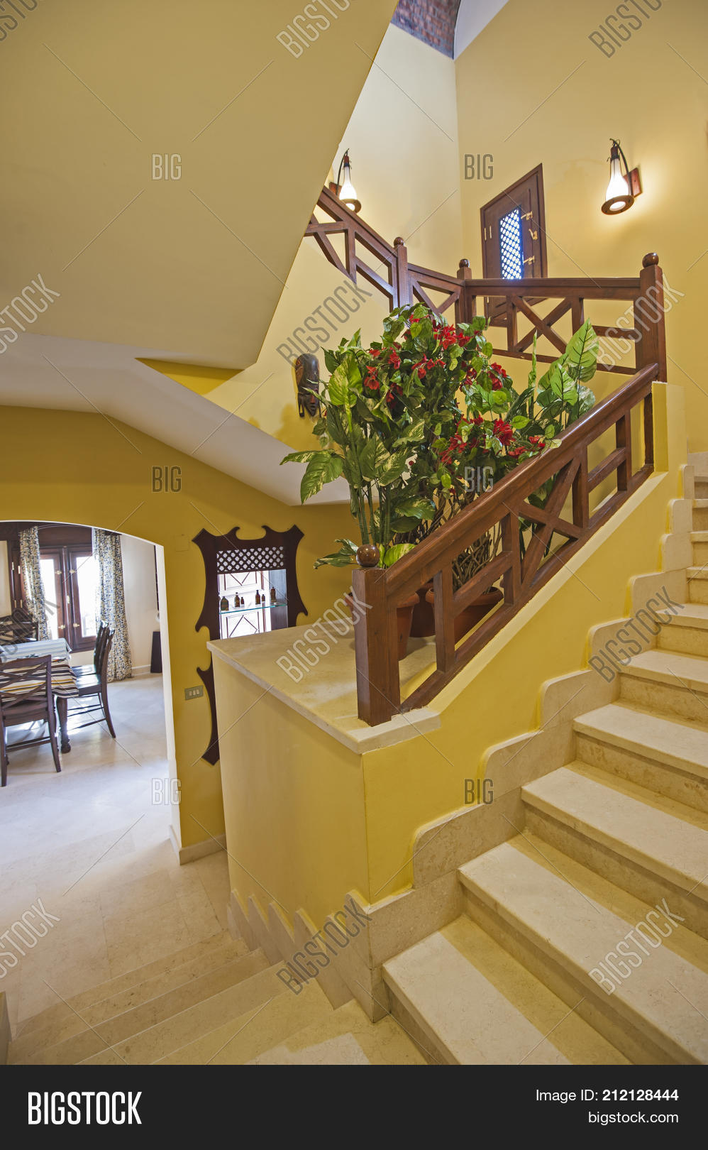 Marble Curved Image Photo Free Trial Bigstock