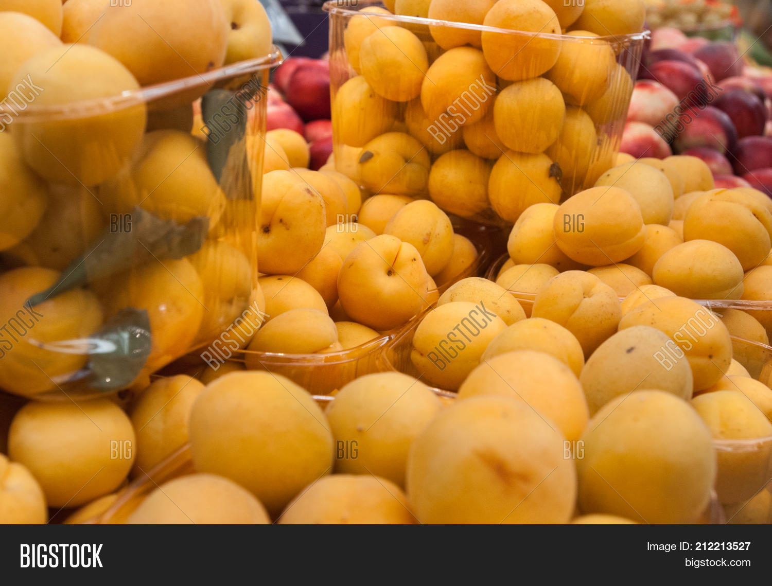 Orange Apricots Sale Image & Photo (Free Trial) Bigstock