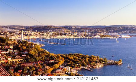 Evening After The Barcolana Regatta Of Record In The Gulf Of Trieste