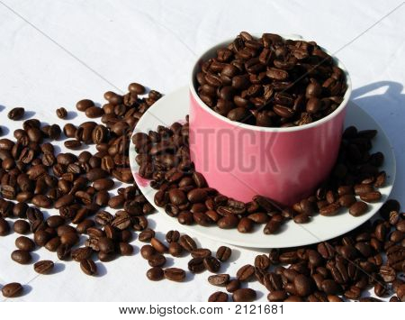 ถ้วยกาแฟเมล็ด