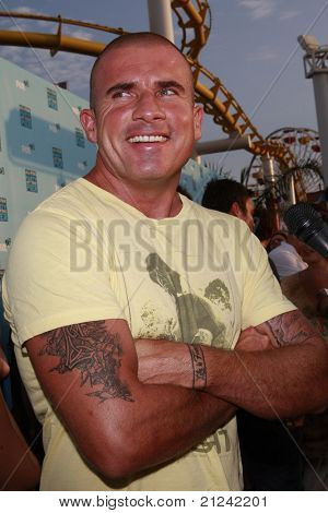 SANTA MONICA - 14 juli: Dominic Purcell på Fox TCA sommerfest i Santa Monica, Californien på Jørgensen